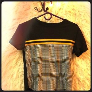 Black and Yellow Tee
